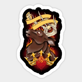 The Stag Sticker